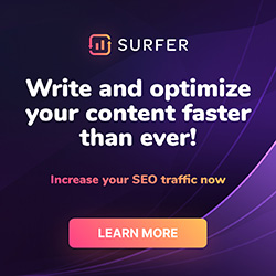 Surfer SEO BLack Friday Sale